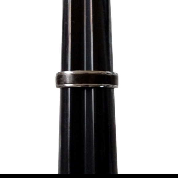 MEN'S Tungsten Stainless Steel Ring 12 - Picture 2 of 2